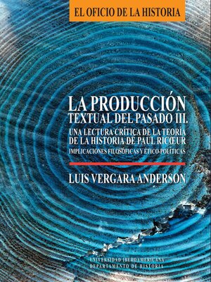 cover image of La producción textual del pasado III